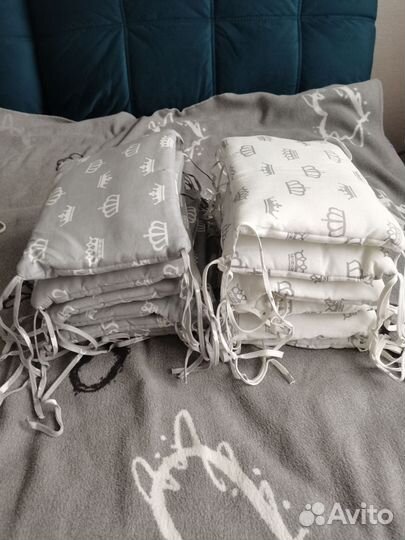 Бортики в детскую кроватку