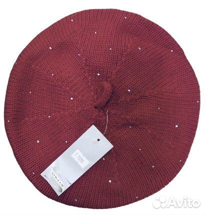 Береты со стразами, 100 шерсть