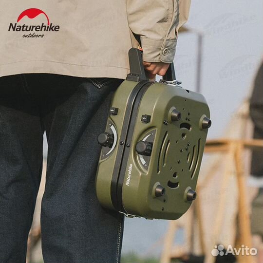 Плита газовая Naturehike двойная, складная
