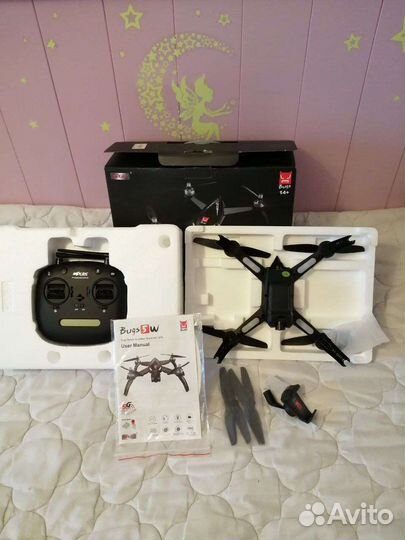Квадрокоптер (дрон) BUG 5W с камерой новый