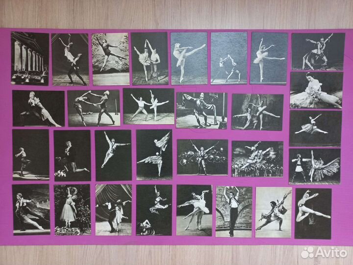 Открытки СССР: балет, всхв, Сочи др; Альбом Москва