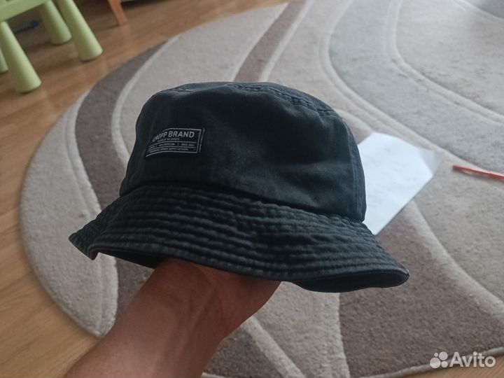 Панама cropp brand черная