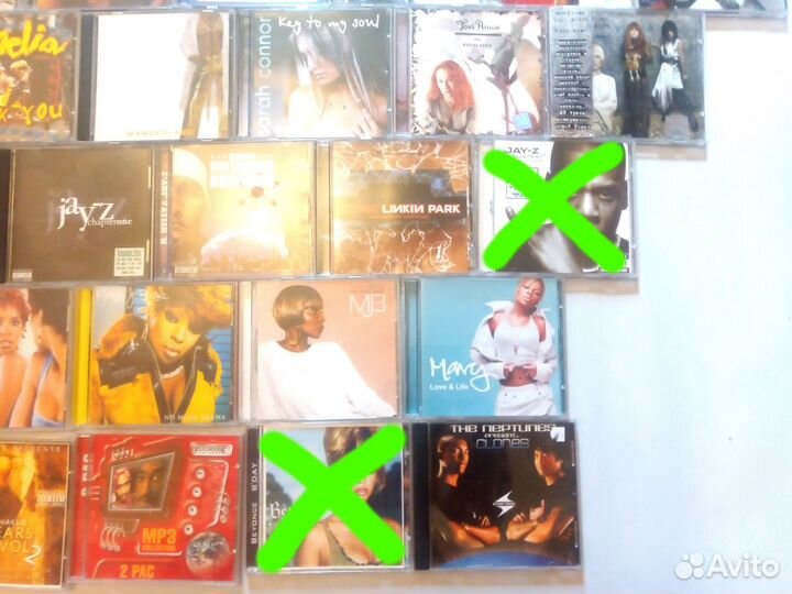 CD диски рэп хип-хоп RnB