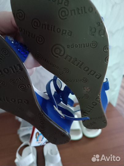 Детская обувь для девочек размер 34-35