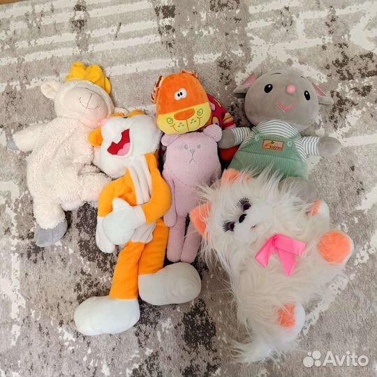 Мягкие игрушки пакетом бесплатно