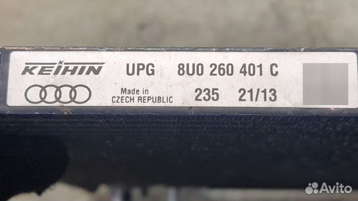 Радиатор кондиционера Audi Q3, 2013