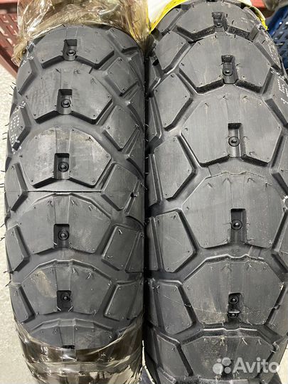 Комплект мотошин KingTyre K66 90/90-21 и 150/70-17