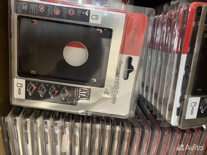 Optibay 9.5мм салазки (опт) для hdd и ssd