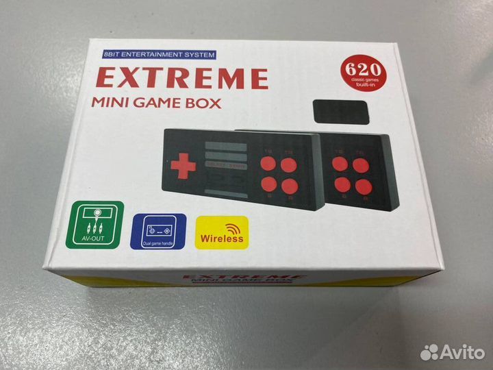 Игровая приставка 2 геймпада 620 Игр Dendy (Денди)