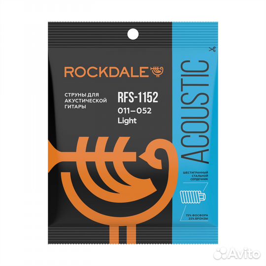 Rockdale RFS-1152 Струны для акустической гитары