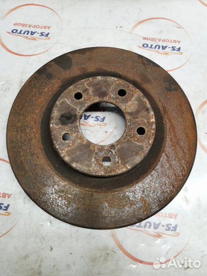 Диск тормозной передний Nissan Qashqai 1.6 HR16DE