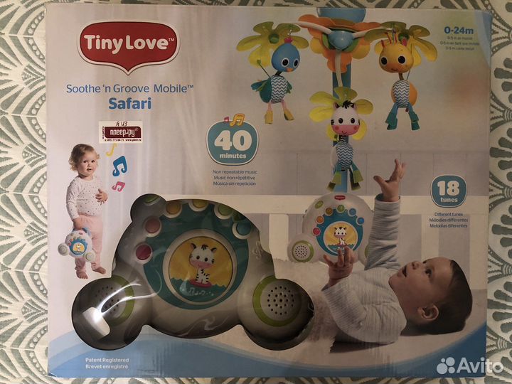 Мобиль на кроватку Tiny love Safari