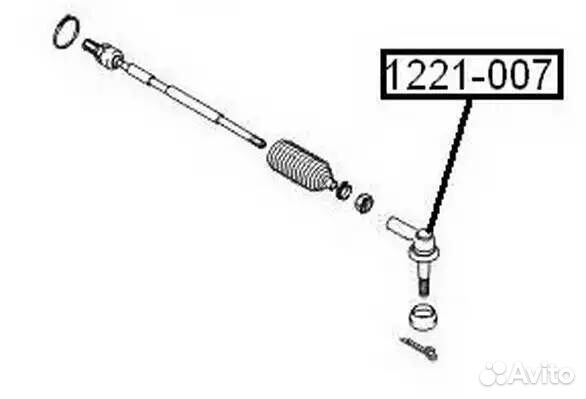 Наконечник рулевой тяги