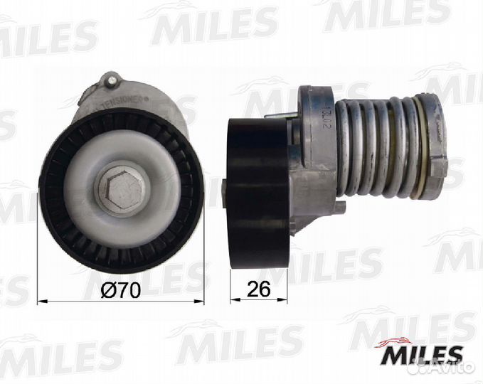 Натяжитель ремня приводного audi A2/golf