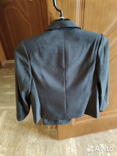 Школьная форма для мальчика серая