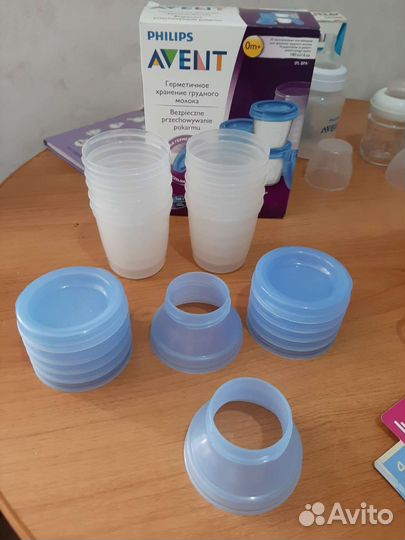 Контейнеры для хранения молока Авент