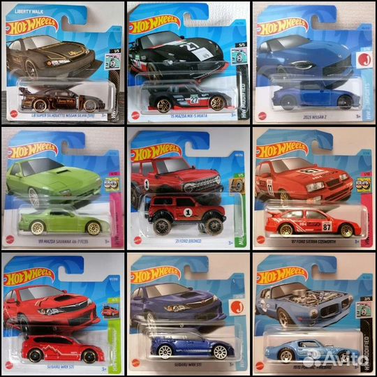 Hot Wheels машинки новые
