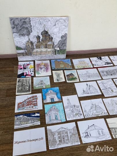 Зарисовки/ наброски города Иваново