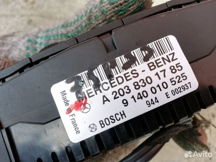 Блок управления климат-контролем Mercedes-Benz C-C