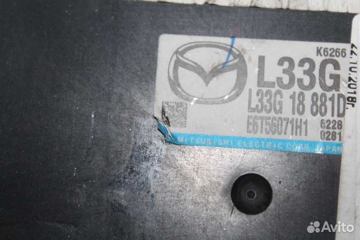 Блок EFI mazda L3-VE MPV LY3P E6T56071H1 L33G18881