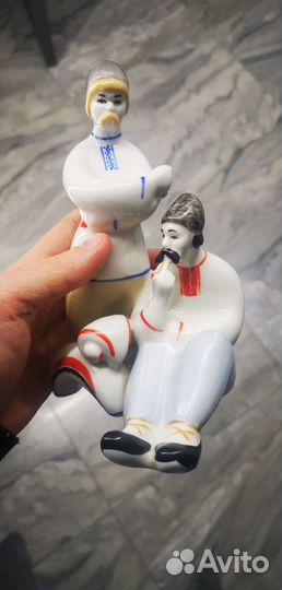 Казаки Чабаны статуэтка фарфор