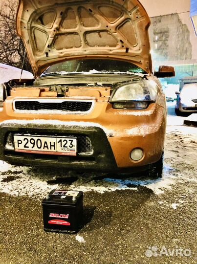 Аккумулятор для Kia solo 50Ач кубик с доставкой