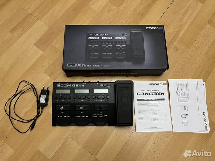 Гитарный процессор Zoom G3Xn