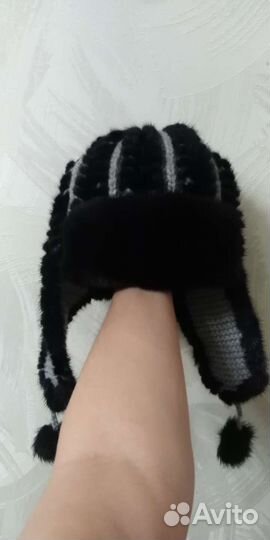 Шапка норковая