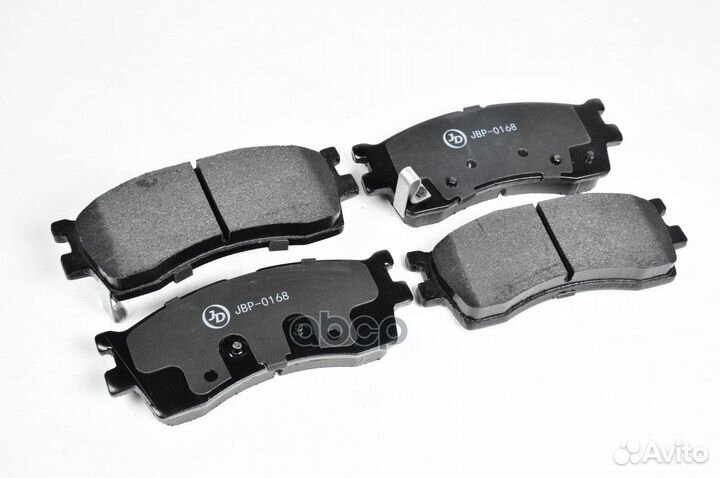 Колодки тормозные, передние D11126M JBP0168 Jus
