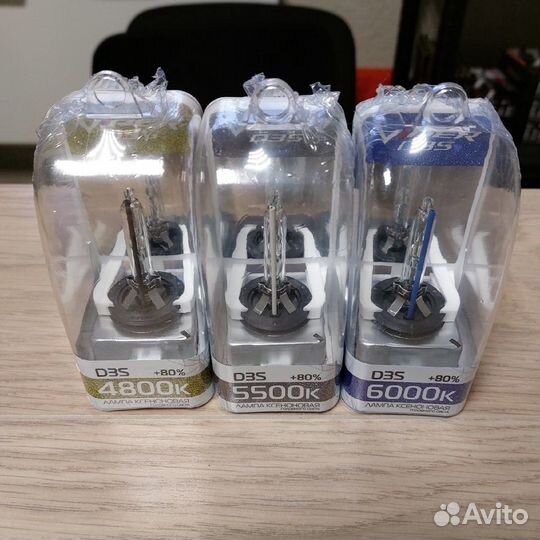 Ксеноновая лампа Viper D3S +80