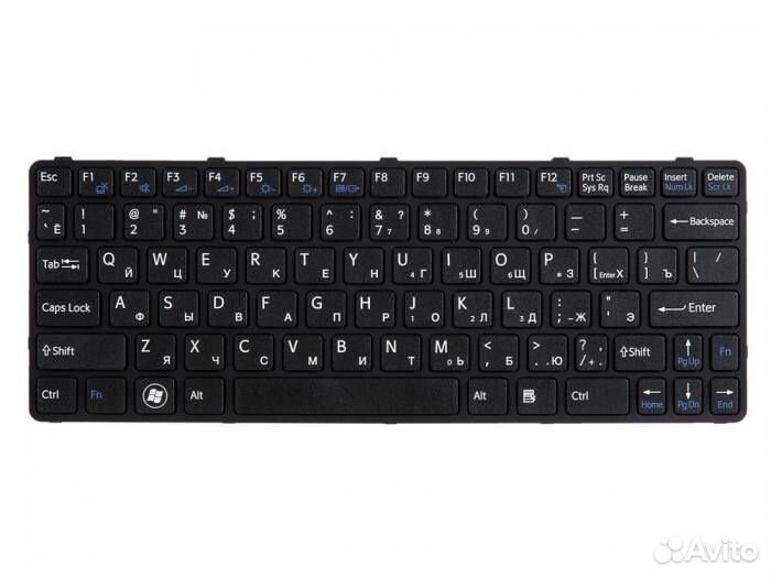 Клавиатура для ноутбука Sony SVE11 черная p/n: 14