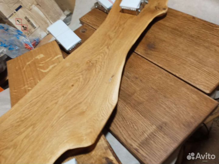 Доска разделочная дубовая для рыбы