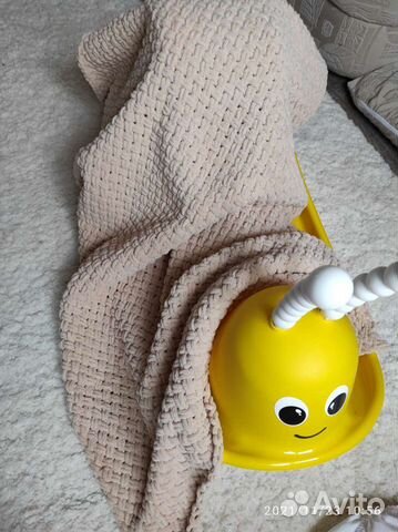 Плед детский плюшевый