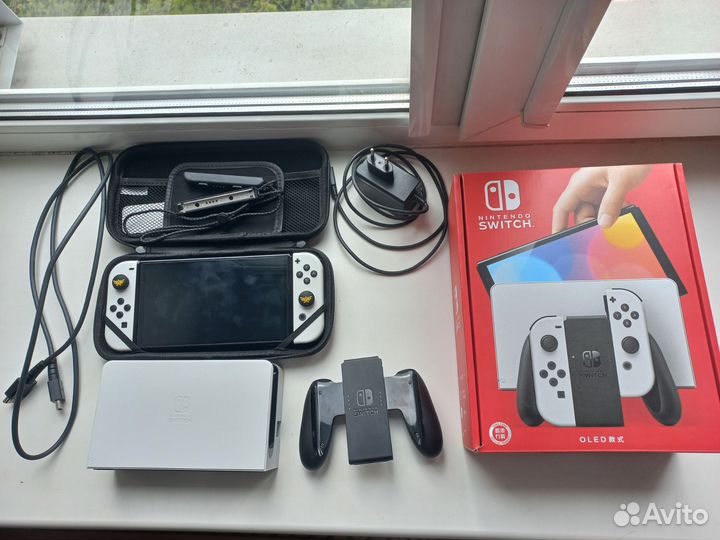 Nintendo switch oled 512 гб прошитый