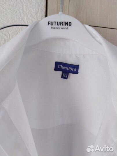 Рубашка белая р. 158-164