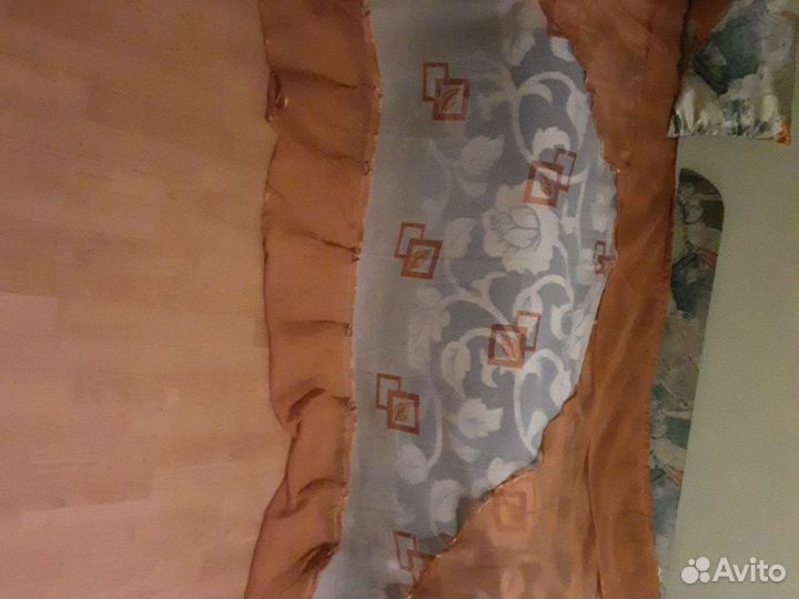 Тюль кухонная