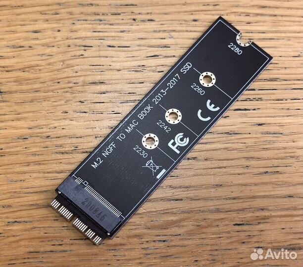 Переходник для установки SSD m.2 в MacBook