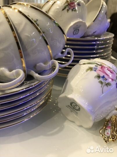 Набор чайный Бернадотте. Чехия