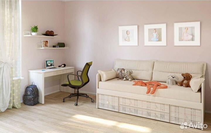 Кровать детская односпальная Кембридж