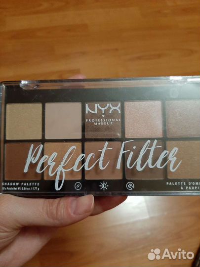 Палетка теней NYX perfect filter