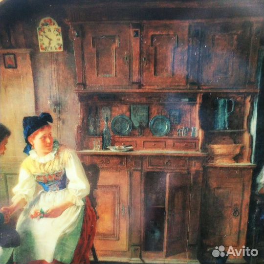 Антиквариат из Европы. Коллекционная тарелка