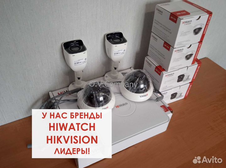 Камера видеонаблюдения. Комплекты. Установка
