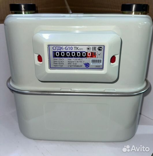 Счетчик газовый сгд-G10