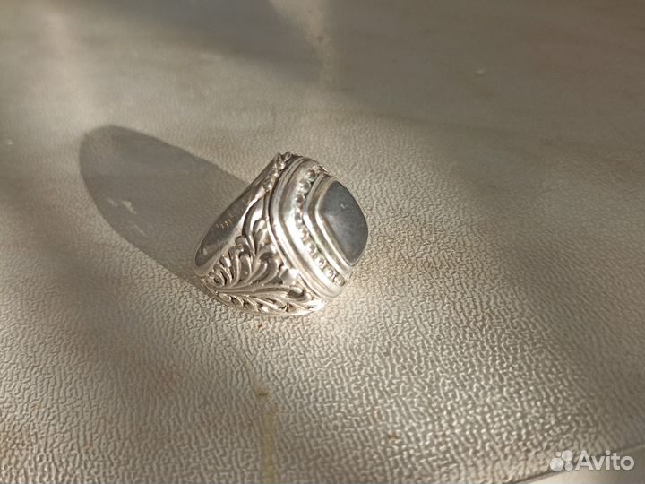 Мужской перстень серебро бу 925