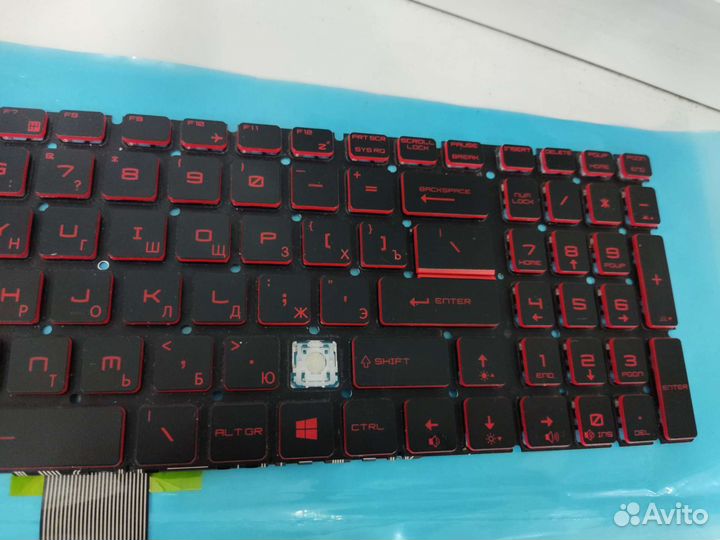 Кнопки клавиатуры ноутбука MSI