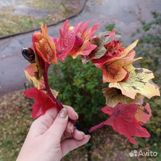 Ободок на праздник Осени