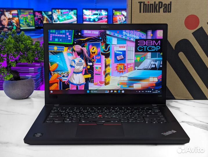 Мощный ThinkPad A485 R5-2500U AMD Vega 8