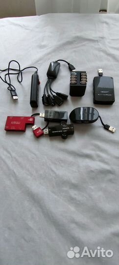 Картридер micro SD.USB-HUB