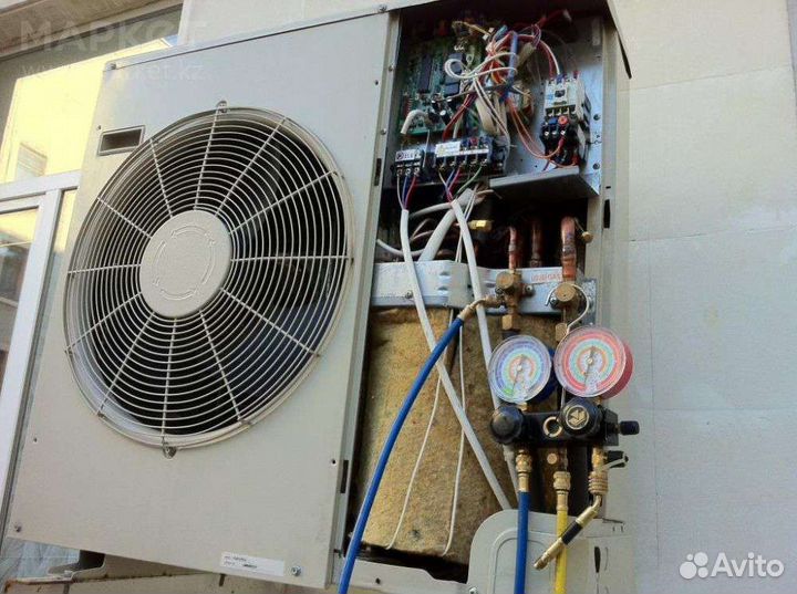 Ремонт сплит систем Чистка заправка