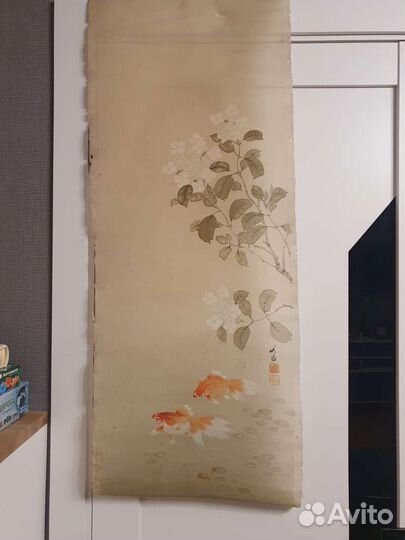 Роспись по шелку Китай